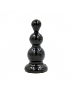 Rocket drill 3,2 inch black  anal plug 3,2 inch / 8 cm - Korki analne silikonowe - 1