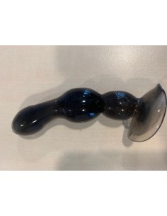 Rocket drill 4,9 inch smoke black plug 4,9 inch / 12,5 cm - Korki analne silikonowe - 1 2