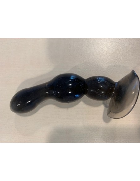 Rocket drill 4,9 inch smoke black plug 4,9 inch / 12,5 cm - Korki analne silikonowe - 2