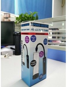 Power pump turbo clear with black  rechargeable pump - Pozostałe - 1