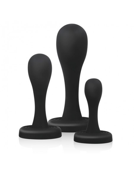 Dildo-ButtKickers Butt Plug Training Set - Ogromne Korki Analne XXL - 1
