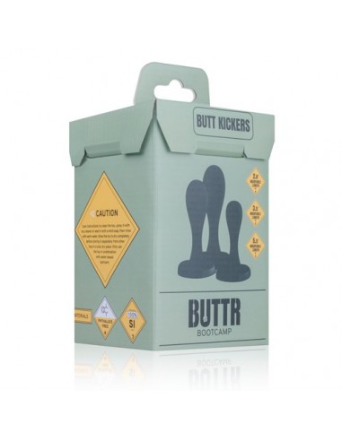 Dildo-ButtKickers Butt Plug Training Set - Ogromne Korki Analne XXL - 4
