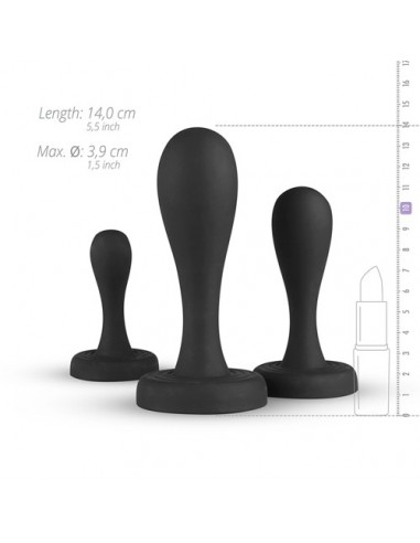 Dildo-ButtKickers Butt Plug Training Set - Ogromne Korki Analne XXL - 6