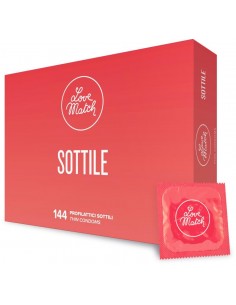 Prezerwatywy-Love Match Sottile - 144 pack - Prezerwatywy klasyczne - 1
