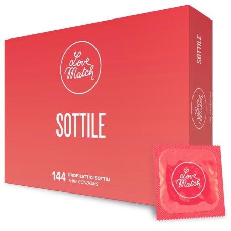 Prezerwatywy-Love Match Sottile - 144 pack - 1