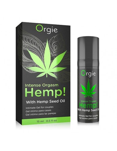 Żel Intymny HEMP! - INTENSE ORGASM - 15 ML - Lubrykanty stymulujące - 1