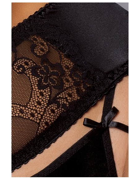 Bielizna-AURELIA SET black S/M - Casmir - Komplety bielizny erotycznej - 2