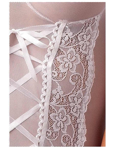 Bielizna-MARCELLE CORSET white S/M - Casmir - Komplety bielizny erotycznej - 2