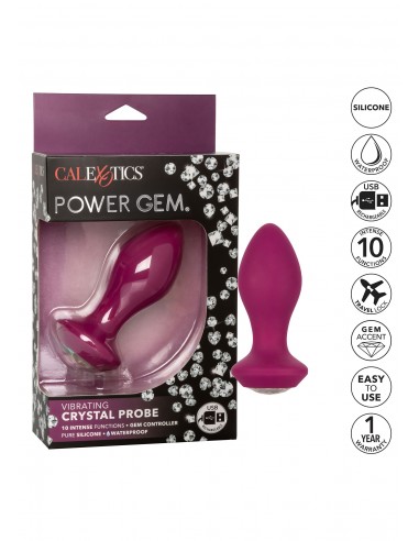 Vibrating Crystal Probe - Kulki i korki analne wibrujące - 8