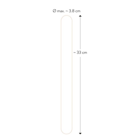 Double Dong – Podwójne Dildo Realistyczne z Żołędziami i Żyłkami, 33,1 cm, śred. 3,8 cm, PVC - 4