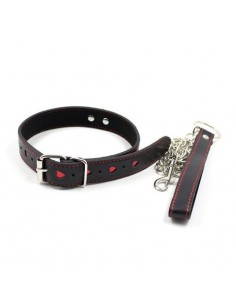 Easy Collar Leash Black - Chokery, obroże i smycze - 1 2
