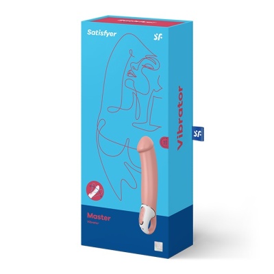 Wibrator Vibes Master - 12 programów wibracji, wodoodporność IPX7, długość 17 cm, średnica 4,7 cm - 1