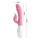 Wibrator Peter Lila z podwójnym silnikiem, 19,2 cm - 4