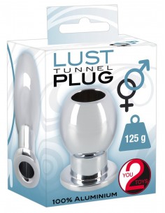 Plug-Lust Tunnel Plug Alu - Korki analne silikonowe - 1