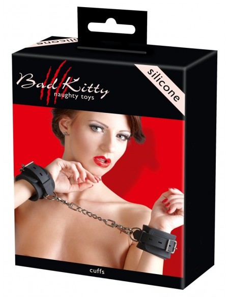 Kajdanki-BK Handfesseln Sili. - Kajdanki erotyczne - 4