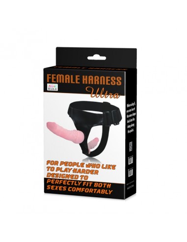 Dildo Na Uprzęży Strap-On Female Harness Ultra - Strap-ony, dilda na pasku bez wibracji - 6