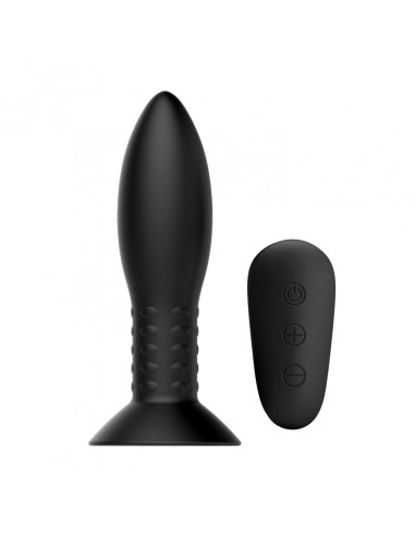 MR PLAY - Rotation Beads Anal Plug - Kulki i korki analne wibrujące - 1