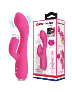 PRETTY LOVE - GLORIA Pink 12 function vibrations - Wibratory Punktu G - 1