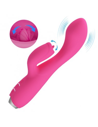 PRETTY LOVE - GLORIA Pink 12 function vibrations - Wibratory Punktu G - 8