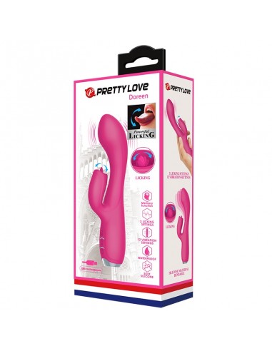 PRETTY LOVE - GLORIA Pink 12 function vibrations - Wibratory Punktu G - 14