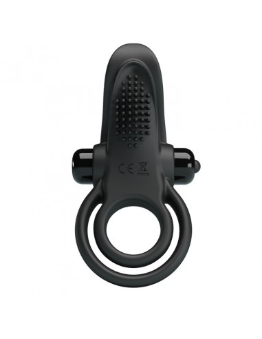 Wibrujący pierścień na penisa Czarny - 10 Funkcji - Pierścienie erekcyjne wibrujące - 1