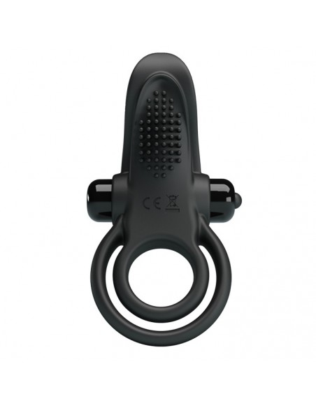 Wibrujący pierścień na penisa Czarny - 10 Funkcji - Pierścienie erekcyjne wibrujące - 1