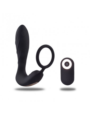 Stimolatore prostatico vibrante con anello fallico - Masażery i stymulatory prostaty - 1