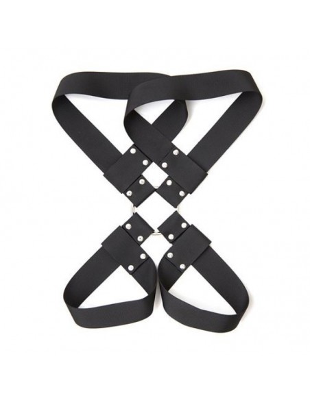 Set Costrittivo Long Arms Restraint Black - Uprzęże BDSM - 1