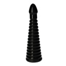 Korek analny Italian Cock 10” – 26 cm, czarny - 1