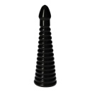 Korek analny Italian Cock 10” – 26 cm, czarny - 2