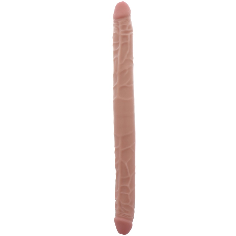 Double Dong 16 Inch – podwójnie zakończone elastyczne dildo, 40,6 cm - 1