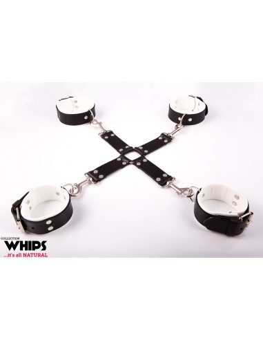 Krzyżak Męski, Biały - Uprzęże BDSM - 1