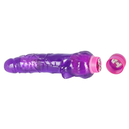 Wibrator H2O Viking Wet Vibe z żyłkowanym trzonem i bezstopniową regulacją, TPE, 23 cm - 5
