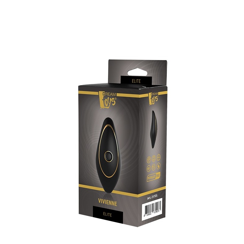 Stymulator łechtaczki ELITE VIVIENNE z 7 wzorami wibracji i 3 prędkościami, 9,5 × 4,7 × 3,2 cm - 6