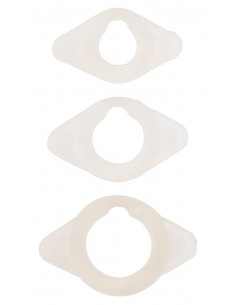 Zestaw pierścieni erekcyjnych Love Rings Set of 3 - Pierścienie erekcyjne niewibrujące - 1