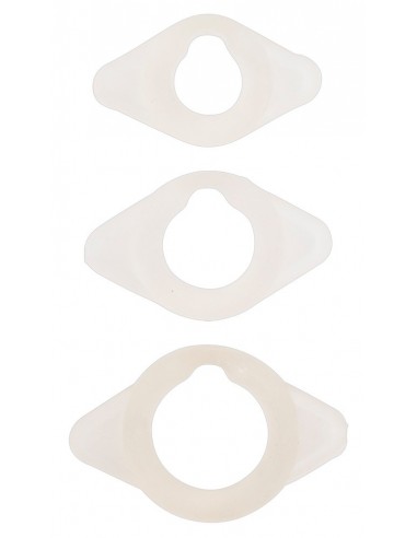 Zestaw pierścieni erekcyjnych Love Rings Set of 3 - Pierścienie erekcyjne niewibrujące - 1