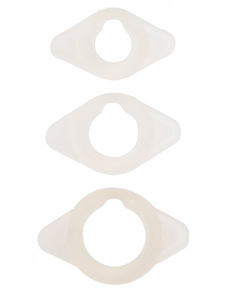 Zestaw pierścieni erekcyjnych Love Rings Set of 3 - Pierścienie erekcyjne niewibrujące - 1