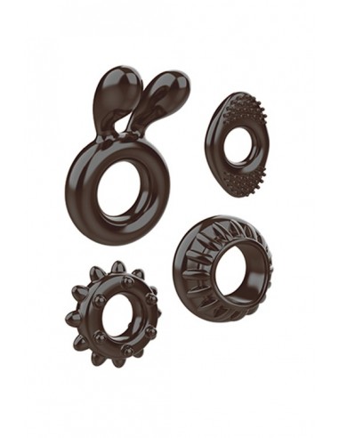 Pierścień erekcyjny ZERO TOLERANCE RING MY BELL SMOKE - Pierścienie erekcyjne niewibrujące - 1