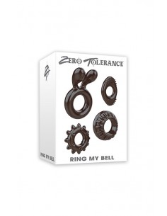 Pierścień erekcyjny ZERO TOLERANCE RING MY BELL SMOKE - Pierścienie erekcyjne niewibrujące - 1 2