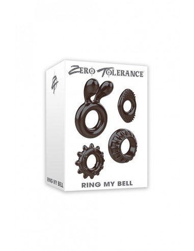 Pierścień erekcyjny ZERO TOLERANCE RING MY BELL SMOKE - Pierścienie erekcyjne niewibrujące - 2