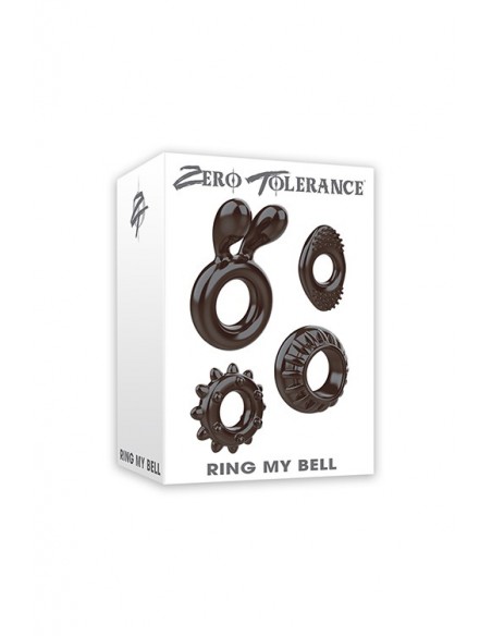 Pierścień erekcyjny ZERO TOLERANCE RING MY BELL SMOKE - Pierścienie erekcyjne niewibrujące - 2