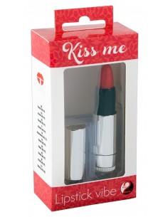 Wibrator-Kiss Me Lipstick - Stymulatory łechtaczki klasyczne - 1