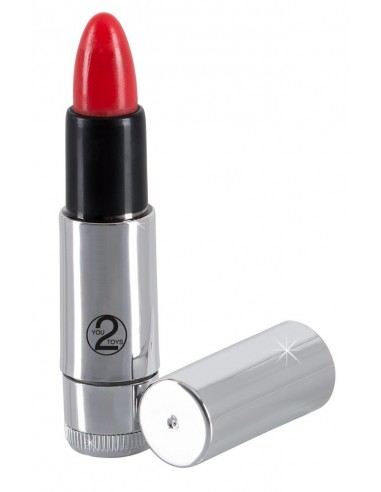 Wibrator-Kiss Me Lipstick - Stymulatory łechtaczki klasyczne - 2