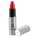 Wibrator Kiss Me Lipstick Vibe – stylizowany na szminkę, miękka końcówka, bezstopniowa regulacja drgań, długość 8,7 cm, średnica - 2