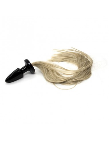 Plug-  Anale Long Horse Tail Blonde - Korki analne z ogonkiem - 1