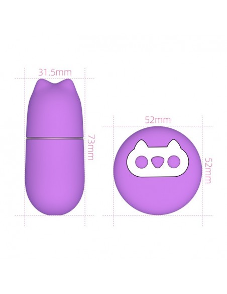 Kittie Clitty Remote Controle - WIBRATORY NA PILOTA - 3