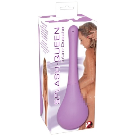 Gruszka analna Splash-Queen 200 ml z wyjmowaną końcówką natryskową, dł. 23 cm - 1