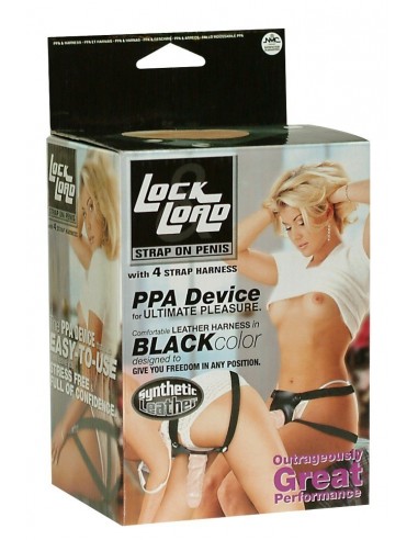 Dildo Na Uprzęży Lock/Load Strap-On Penis - Strap-ony, dilda na pasku bez wibracji - 1