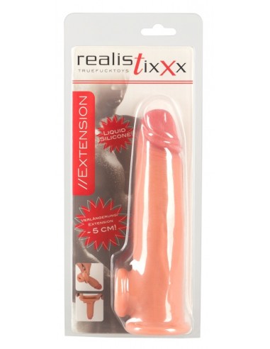 Realistixxx Extension 5cm - Przedłużki i nakładki na penisa - 1
