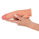 Nakładka na penisa Extension 5 cm – silikon płynny, wydłużenie o 5 cm, długość całkowita 19 cm, głębokość wprowadzenia 14 cm, śr - 4